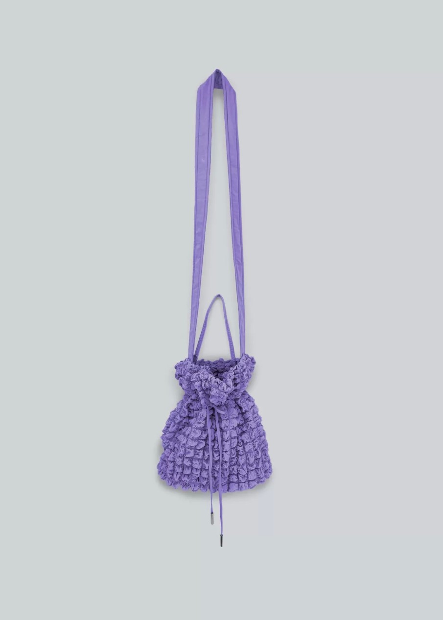 Accessoires ESTHÉ | Sac Seau Popcorn Violet - Esthe