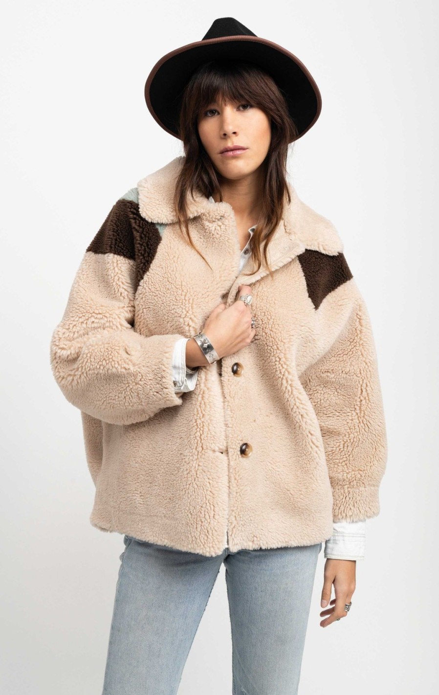 Madame PARIS SAUVAGE | Manteau Lorna Beige - Wild Paris