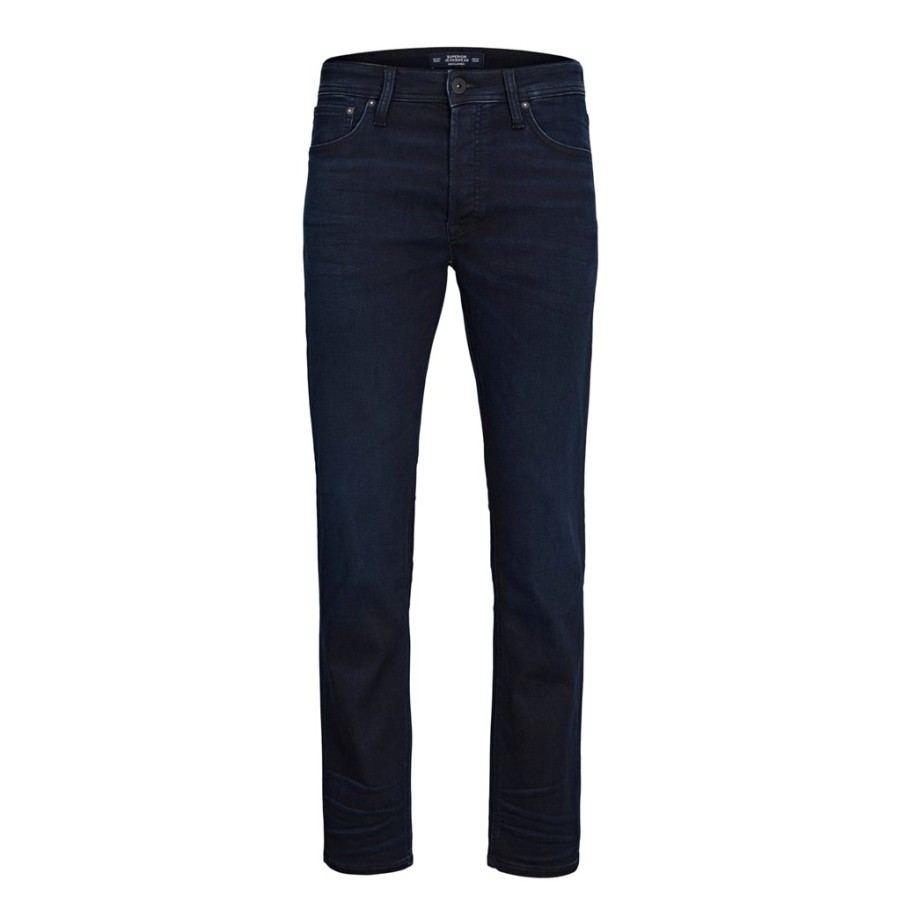 Homme JACK JONES | Jean Mike Comfort Fit Bleu Denim - Jack & Jones